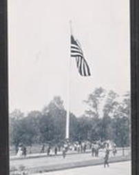 Montgomery County, Norristown, Pa., Elmwood Park, Flag Raising, Dedication Day 