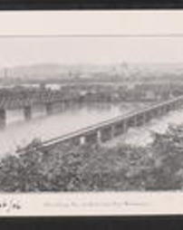 Dauphin County, Harrisburg, Pa., Susquehanna River Views, Harrisburg as Seen from Fort Washington