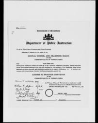 Department of Education_Dental Council_Record Of Dental Licenses_Image00710