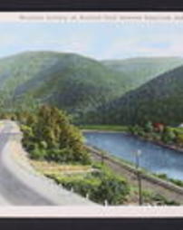 Lycoming County, Williamsport, Pa., Scenic Views, Bucktail Trail and Mountain Scenery