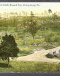 Adams County, Gettysburg, Pa., Miscellaneous Battlefield Views, Valley of Death and Little Round Top