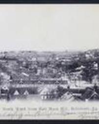 Centre County, Bellefonte, Pa., Bird's Eye View, South Ward from Half Moon Hill