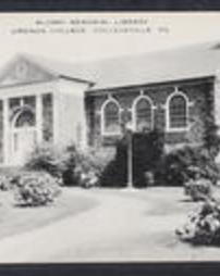 Montgomery County, Collegeville, Pa., Ursinus College, Alumni Memorial Library 