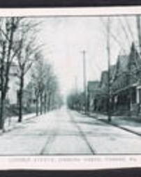 Blair County, Tyrone, Pa., Lincoln Avenue, looking North 