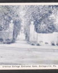 Montgomery County, Collegeville, Pa., Ursinus College Entrance Gate