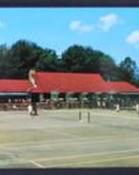 Monroe County, Buck Hill Falls, Pa., Buck Hill Inn, Tennis Club
