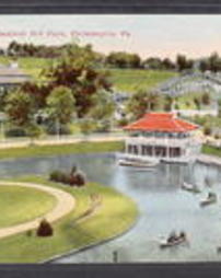 Philadelphia County, Miscellaneous Places, Philadelphia, Pa., Boat Pavilion, Chestnut Hill Park