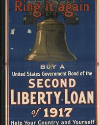 WW 1-Liberty Loan (2nd) "Ring it again, Buy a United States Government bond of the Second Liberty Loan of 1917, Help Your Country and Yourself", No. 3
