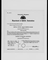 Department of Education_Dental Council_Record Of Dental Licenses_Image00589
