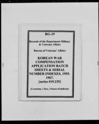 Roll07166_VeteransAffairs_KoreanWarCompensationBatchSheets_Image00003