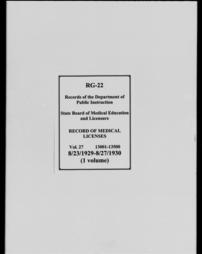 State Board of Medical Education_Record of Medical Licenses_Image00006