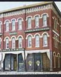 Clinton County, Lock Haven, Pa., Buildings, Exchange Building showing Smith & Winters Storefront