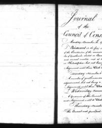 Roll00241_Constitutional Conventions and the Council of Censors_Journals 1783-1784_Image00005