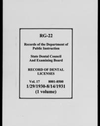 Department of Education_Dental Council_Record Of Dental Licenses_Image00513