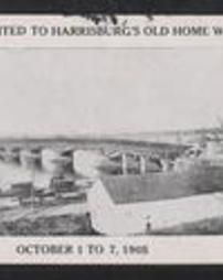 Dauphin County, Harrisburg, Pa., Bridges: Camelback, You Are Invited to Harrisburg's Old Home Week