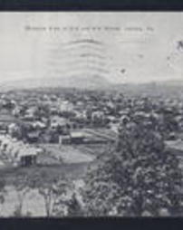 Indiana County, Indiana, Pa., Bird's Eye View of Third and Fourth Wards
