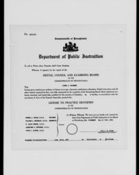 Department of Education_Dental Council_Record Of Dental Licenses_Image00594