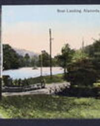 Butler County, Butler, Pa., Alameda Park, Boat Landing