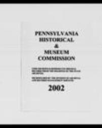 Pennsylvania Governors Executive Correspondence (Roll 6395)