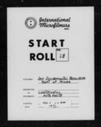 Anthracite Mine Certification Records (Roll 6454)