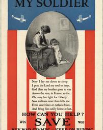 "My Soldier," How Can You Help? Save WSS, Buy War Stamps - Keep On Buying &quot