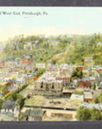 Allegheny County, Pittsburgh, Pa., Northside and Old Allegheny City: Bird's Eye View of West End