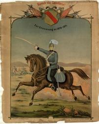 Civil War (pre and post to 1910) -Franco Prussian War, 'Hurrah die Cavallerie!'