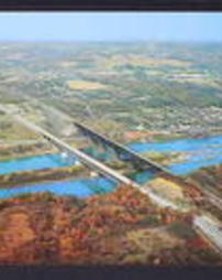 Westmoreland County, New Kensington, Pa., Aerial View of the PA Turnpike