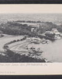 Philadelphia County, Philadelphia, Pa., Fairmount Park: Miscellaneous Places, Birds eye View from Lemon Hill