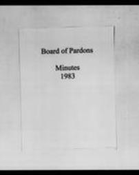Board of Pardons, Minutes (Roll 5786, Part 009)