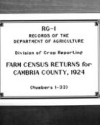 Farm Census Returns (Roll 4326)