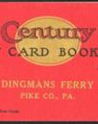 Pike County, Dingman's Ferry, Pa., Century Postcard Booklet