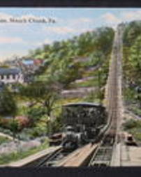Carbon County, Jim Thorpe (Mauch Chunk), Pa., Railroads, Switchback Railway, Mt. Pisgah Plane