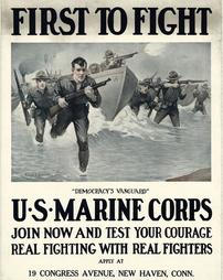 "First to Fight: Democracy's Vanguard" U.S. Marine Corps
