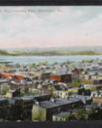 Dauphin County, Harrisburg, Pa., Panoramic Views, View of Harrisburg and Susquehanna River