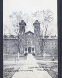 Washington County, California, Pa., Southwestern State Normal School, Main Entrance