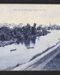 Mercer County, Greenville, Pa., Shenango River Views, View on the Shenango 