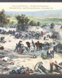 Adams County, Gettysburg, Pa., Battlefield, Portion of Cyclorama, "The Battle of Gettysburg," Baltimore Street, Near National Cemetery