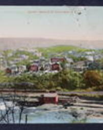 Carbon County, Jim Thorpe (Mauch Chunk), Pa., Panoramic View of East Mauch Chunk
