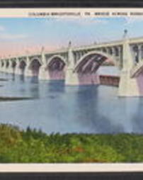 Lancaster County, Columbia, Pa., Columbia-Wrightsville Bridge across Susquehanna River