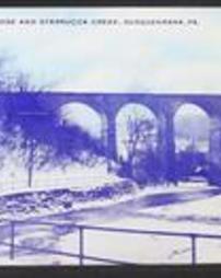 Susquehanna County, Lanesboro, Pa., Starrucca Viaduct in Winter
