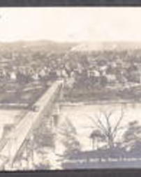 Beaver County, New Brighton, Pa., Bird's Eye View of Bridge