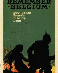 "Remember Belgium:" Buy Bonds 4th Liberty Loan