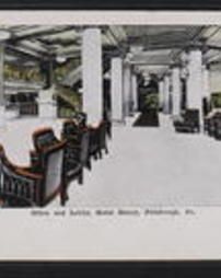Allegheny County, Pittsburgh, Pa., Downtown Area, Buildings, Hotels and Restaurants: Office and Lobby, Hotel Henry