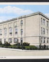 Luzerne County, Hazleton, Pa., Buildings, High School