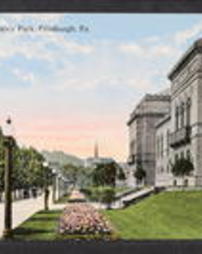 Allegheny County, Pittsburgh, Pa., Parks, City: Schenley Park, Miscellaneous Views: Entrance
