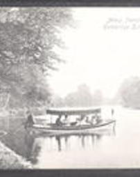 Crawford County, Cambridge Springs, Pa., French Creek Views, Boating scene
