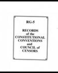 Constitutional Convention of 1837-1838, Journal (Roll 5012)