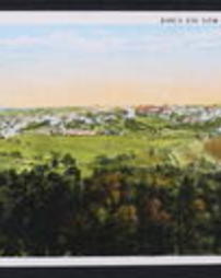 Cambria County, Ebensburg, Pa., Miscellaneous Views, Bird's Eye View of Ebensburg                                               