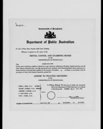 Department of Education_Dental Council_Record Of Dental Licenses_Image00752